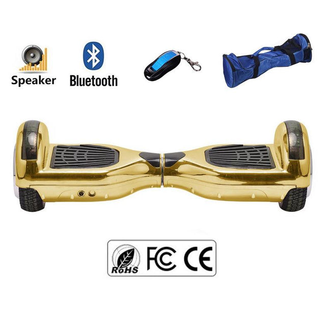 Gold Classic Bluetooth Enabled 6.5 Inch Segway Hoverboard for Sale in UK