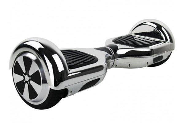 Silver Classic Bluetooth Segway Chrome Hoverboard for Sale with Samsung  Battery